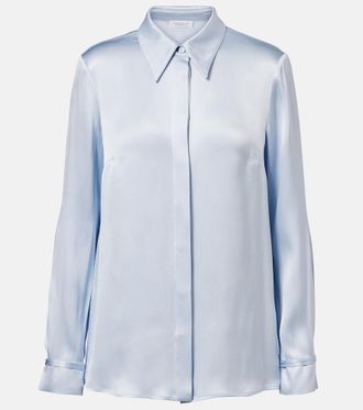 Gabriela Hearst Camicia Cruz in satin di seta
