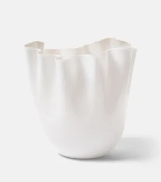 VENINI Vaso Fazzoletto in vetro di Murano by Fulvio Bianconi e Paolo Venini