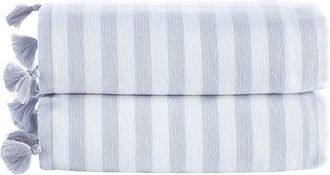 Brooks Brothers Turkish Pesthemal 2Pc Hand Towels