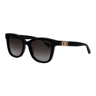 Ferragamo Sf2108S Sunglasses - female - Ferragamo - Sunglasses - Black - 54 MM - Accessories