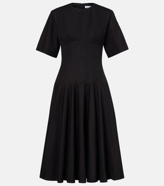 【Alexander McQueen】★lace-insert midi dress Alexander McQueen lace-insert Midi Dress | Pink | FARFETCH CA