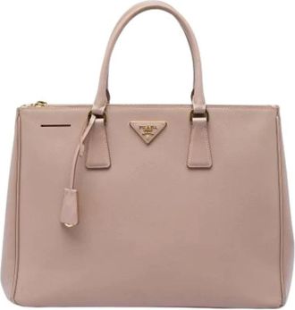 Prada Pre-owned Galleria Tote Bag - - Pre-owned - Donna - Rosa - ONE SIZE