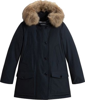 Woolrich Black Arctic Detachable Fur Down Parka