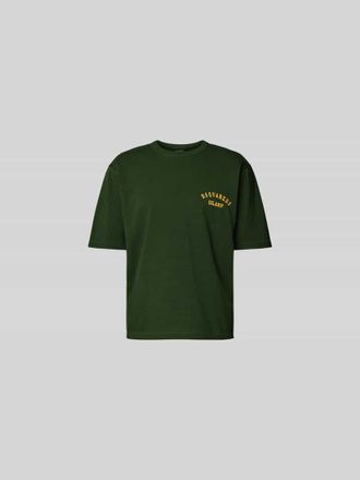 Dsquared2 Loose Fit T-Shirt aus reiner Baumwolle in Oliv, Gr&ouml;&szlig;e XL