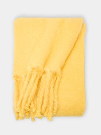Lena Rewell Handwoven Solid Mohair Blanket (72in/1.8m)