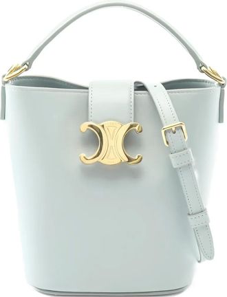 Celine mini Louise bucket handbag - Blue