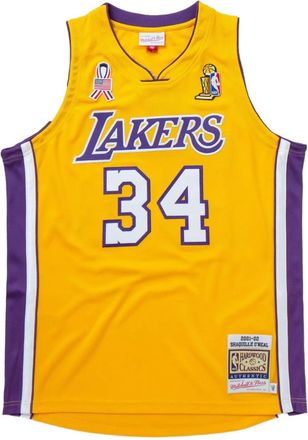 Mitchell & Ness x La Lakers Canotta con logo - Giallo
