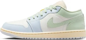 Nike Jordan Womens Air Jordan 1 Low Shoes in White | DC0774-108