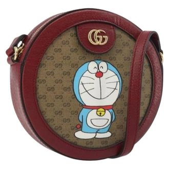 Gucci Pre-owned Vintage Small GG Shoulder Bag - Dames - Pre-owned - Veelkleurig - Maat: ONE Size Leer