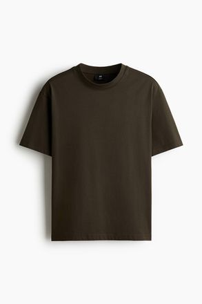 H&M T-Shirt in Relaxed Fit - Gr&uuml;n