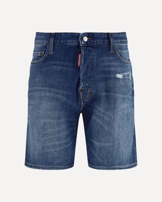 Dsquared2 Marine Short Denim Bermuda Shorts Male 44