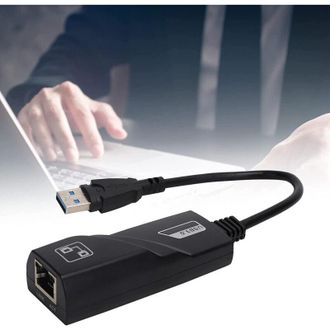 Trade Shop Trade Shop - Scheda Da Usb A Internet Abs Stabile Ambientale Usb 3.0 Gigabit Ethernet Q-c28