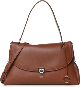 Ferragamo Shoulder Bags - Dames - Schoudertassen - Bruin - ONE Size - Tassen
