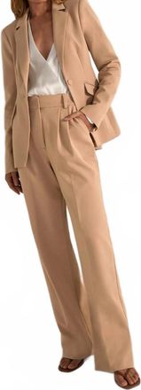 Favorite Daughter Favorite Wide Leg Pants In Beige