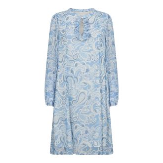 Part Two PiyannaPW Jurk - Dames - Jurken - Blauw - Maat: XL Viscose