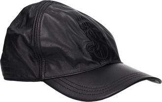 Jil Sander Cappelli Uomos Pelle Nera