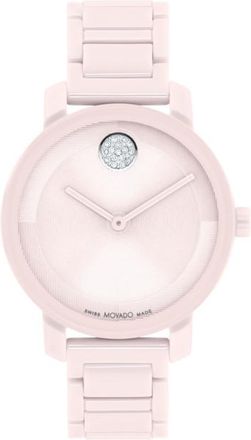 Movado BOLD Evolution 2.0 Quartz Pink Dial Ladies Watch 3601234