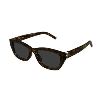 Saint Laurent Dames, Accessoires, Bruin, Maat: 55 MM Zijde