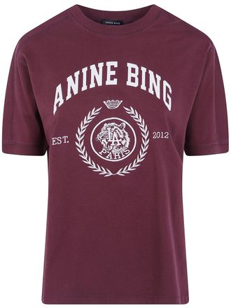 Anine Bing T-Shirt Collegiate Jaylin