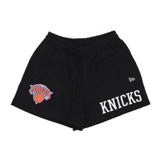 New Era New Era, Sportswear, female, Black, Size: XS NBA Team Logo Shorts Black/Blue