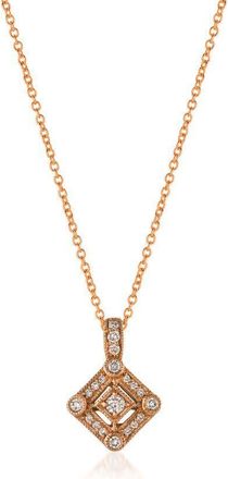 Le Vian Ladies Vanilla Strawberry Necklaces set in 14K Strawberry Gold