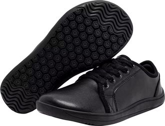 Generic Trainers Womens Faux Leather Shoes Trainers - Flat Non-Slip Leisure Shoes Walking Shoes with Lacing Leather Shoes Comfortable Fitness Running Outdoor 