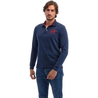 La Martina Polo Slim Fit - - Tops - Uomo - Blu - M