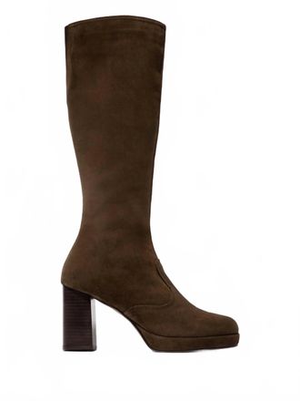 FLY London Womens Zip Up Boots In Aspen