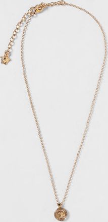 Versace Collana Versace in ottone con pendente Medusa