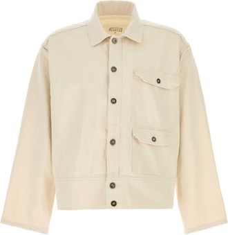 Maison Margiela Melange Sand Denim Jacket