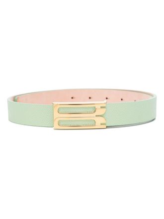 Victoria Beckham Leren riem - Groen