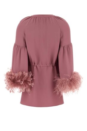 Valentino Garavani 8b3aebb81mm 34c Sandyrose Maglie Sweater