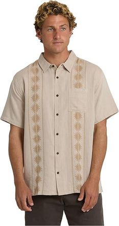 Billabong Cordoba Short Sleeve Mens T Shirt Desert Khaki : 2XL, Linen/Lyocell
