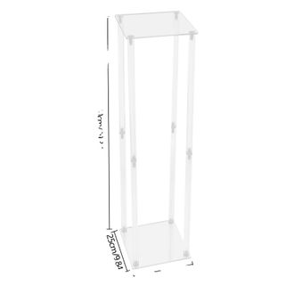 OEM Soporte Para Flores De Acr&iacute;lico, Material Duradero, Vers&aacute;til Para Eventos, Transparente