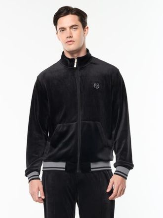 Sergio Tacchini Viaggioa Track Jacket in Black Beauty at Nordstrom, Size Medium