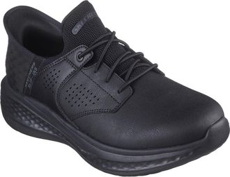Skechers Mens Slade-Macklin Sneaker, Black/Black, 8.5 UK