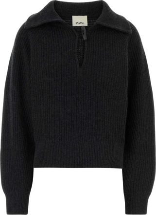 Isabel Marant Truien & Vesten, Dames, Grijs, S, Wol, Miranda Sweater