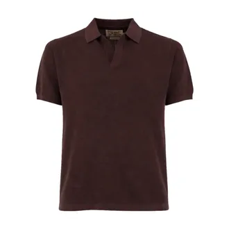 MC2 Saint Barth Polo Shirts, male, Brown, Size: 2XL Sloan Polo Shirt