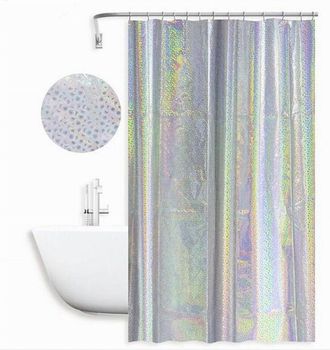 Trade Shop Trade Shop - Copy Of Tenda Per Doccia Vasca Da Bagno Galassia Impermeabile 180x200cm Con Anelli 79218