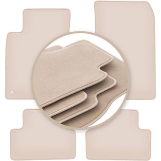 OEM Alfombrillas Beige Premium Para Mercedes Cla C117 Sed&aacute;n 2013-2019
