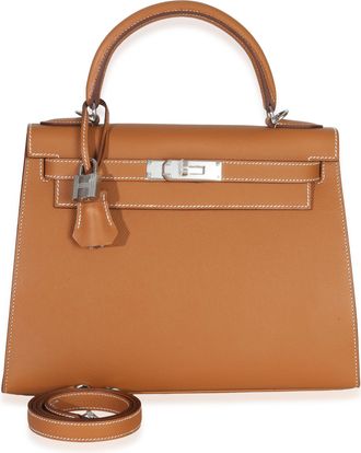 Herm&egrave;s Herm&egrave;s Epsom Sellier Kelly 28 PHW Gold