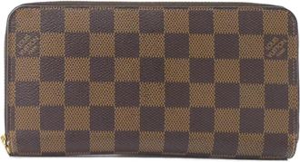 Louis Vuitton Brown Rose Ballerine Coated Canvas Long Wallet (Bi-Fold) (Pre-Owned)