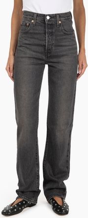 Levi's Ribcage denim black stone