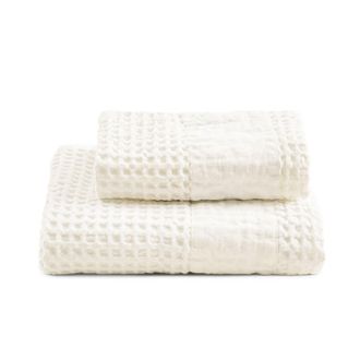 Biancoperla ZENO Face + Guest Sponge Set, Ivory