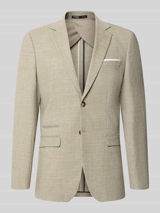 Selected Slim Fit Anzugsakko mit Woll-Anteil Modell OASIS in Sand, Gr&ouml;&szlig;e 102