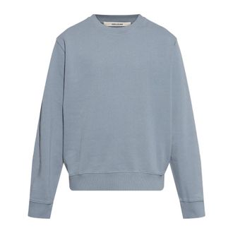 Zadig&Voltaire Sweatshirts, male, Blue, Size: XS Aime Sweatshirt