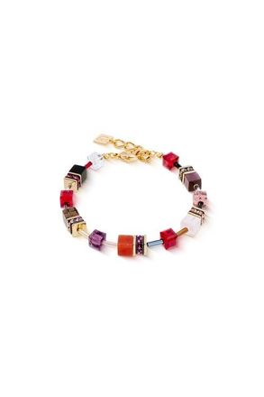 Coeur de Lion Geocube Iconic Precious Bracelet in Festive Red at Nordstrom, Size 8.5