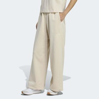 adidas Sporthose ADIDAS SPORTSWEAR W ALL SZN T PT, Damen, Gr. XXL, N-Gr, crystal linen, Obermaterial: 70% Baumwolle, 30% Polyester, Hosen Sporthose