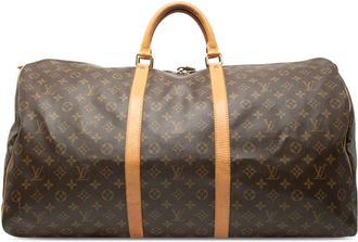 Louis Vuitton Pre-owned Weekend Bags, female, Brown, Size: ONE SIZE Pre-owned Travel Duffle Bag