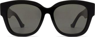 Gucci Stijlvolle zonnebril met bescherming tegen de zon - Dames - Zonnebrillen - Zwart - 54 MM - Accessoires